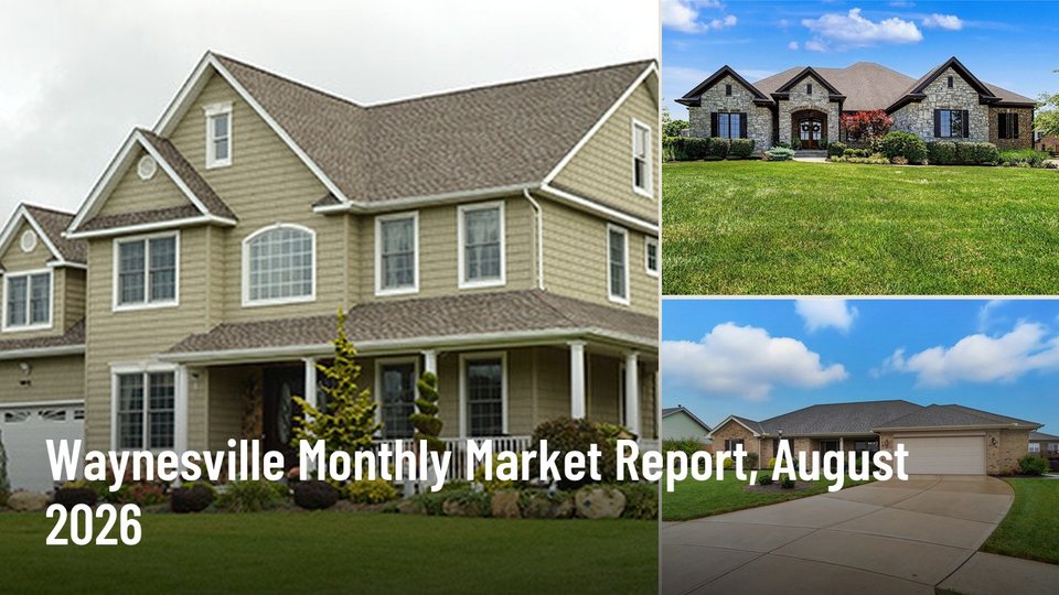 Waynesville Monthly Market Report, August 2026
