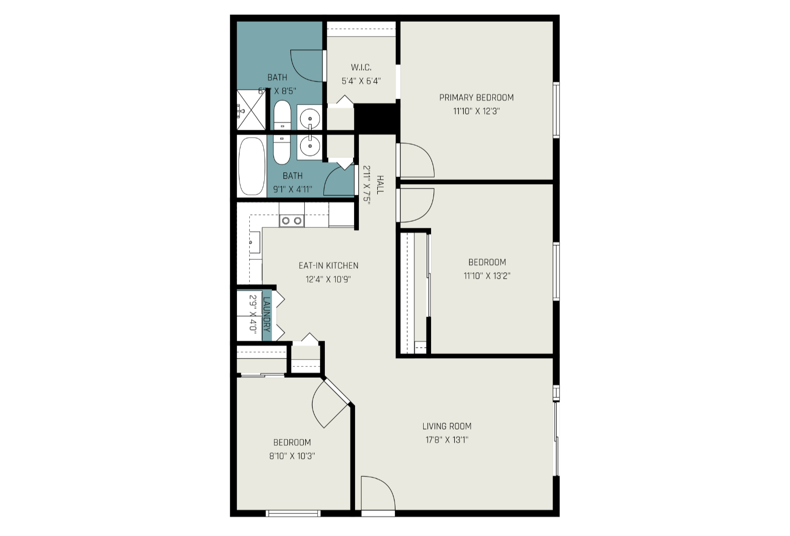 3 bedroom