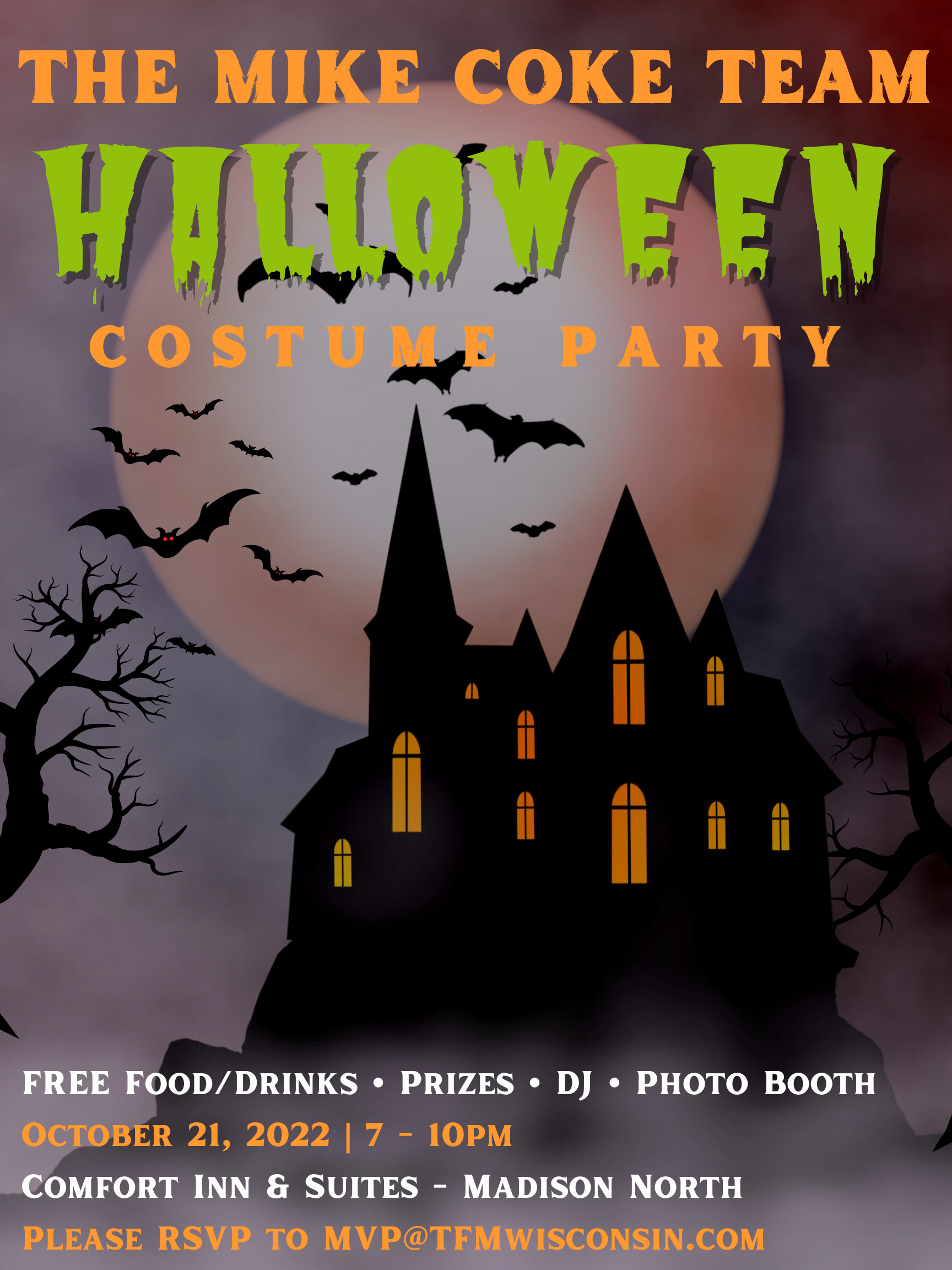 Mike Coke Team Halloween Party