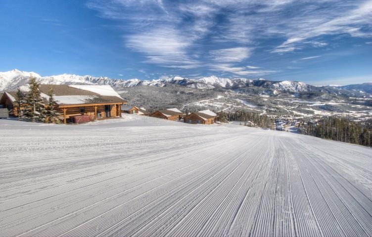 slopeside cabin