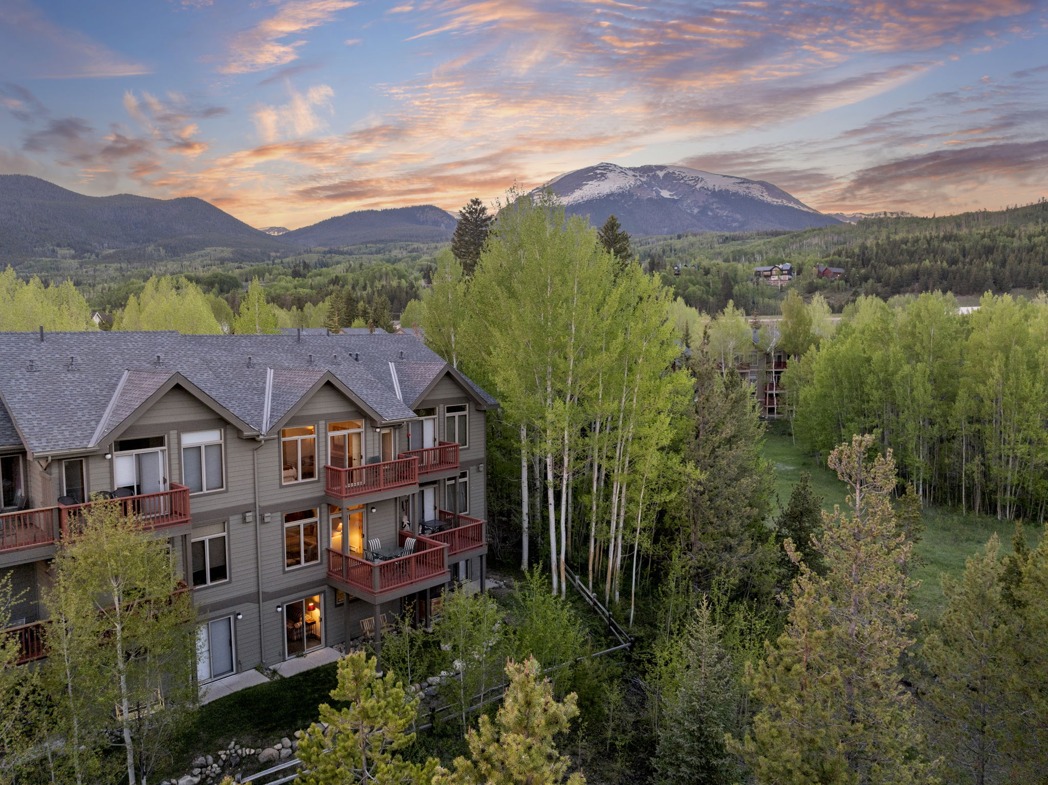Townhome and duplex community in the Summit County, Colorado mountains