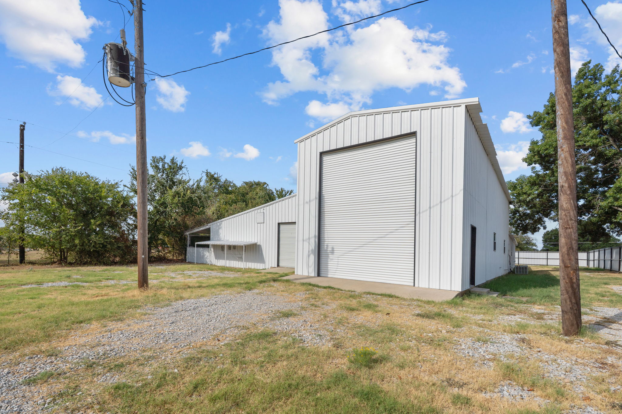 Existing commercial industrial-flex shop at 1791 Arvel Cir in Reno Texas