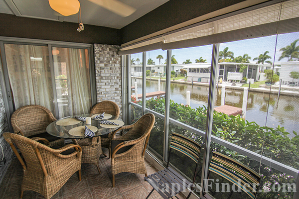 Gulf access condo for sale in Naples FL