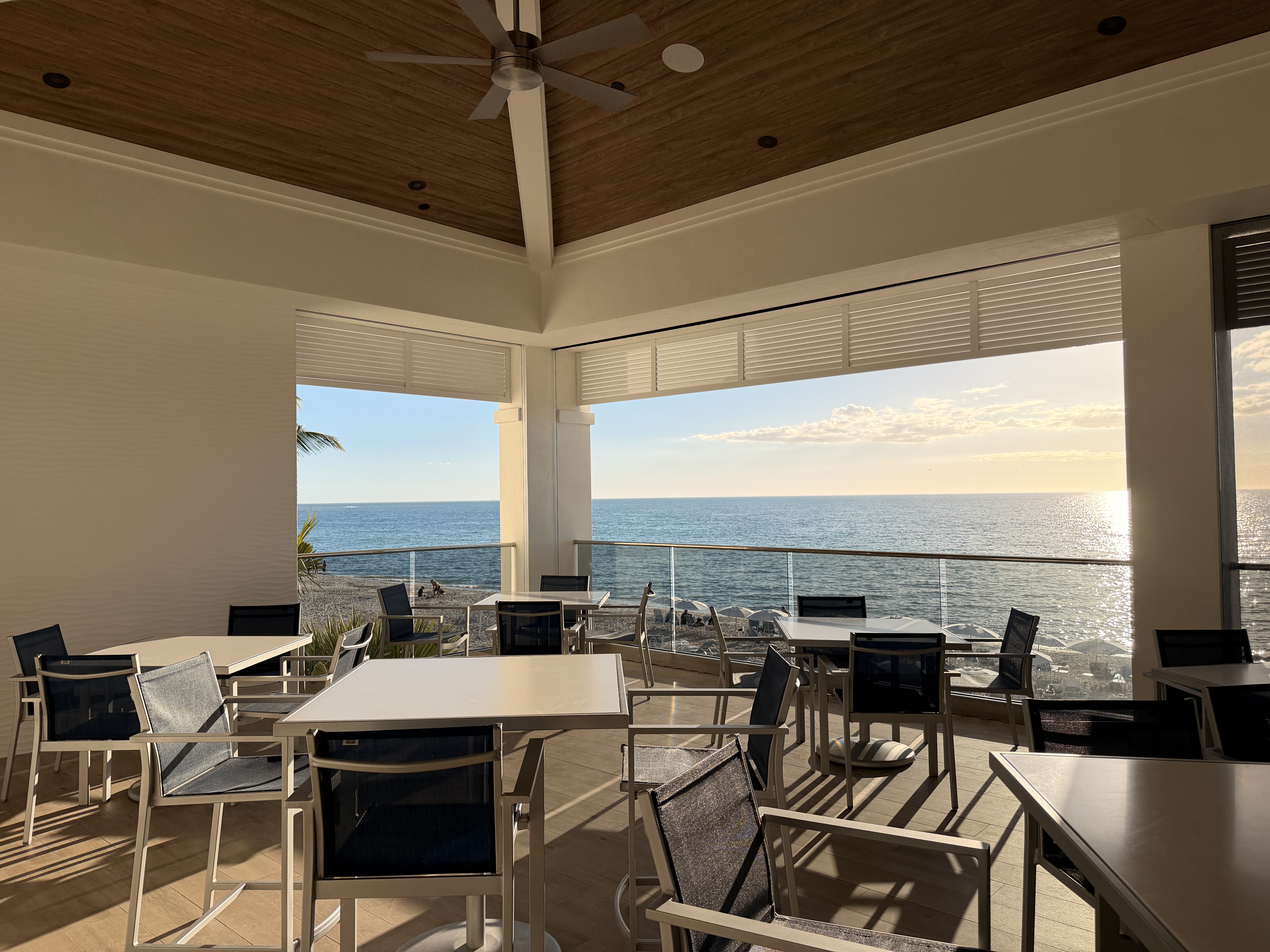 Bonita Bay's private beach club on Bonita Beach in Bonita Springs, Florida