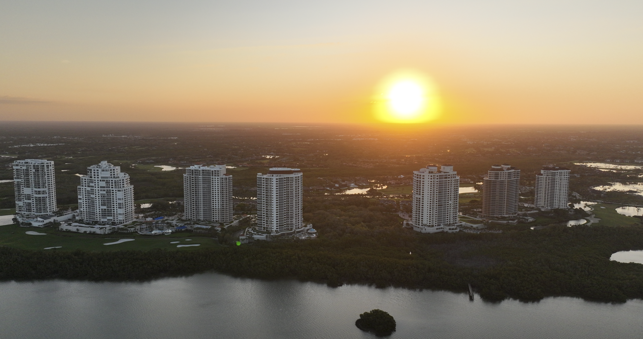 Bonita Bay condominium towers relevant to condo pricing and resale value in Bonita Springs, Florida
