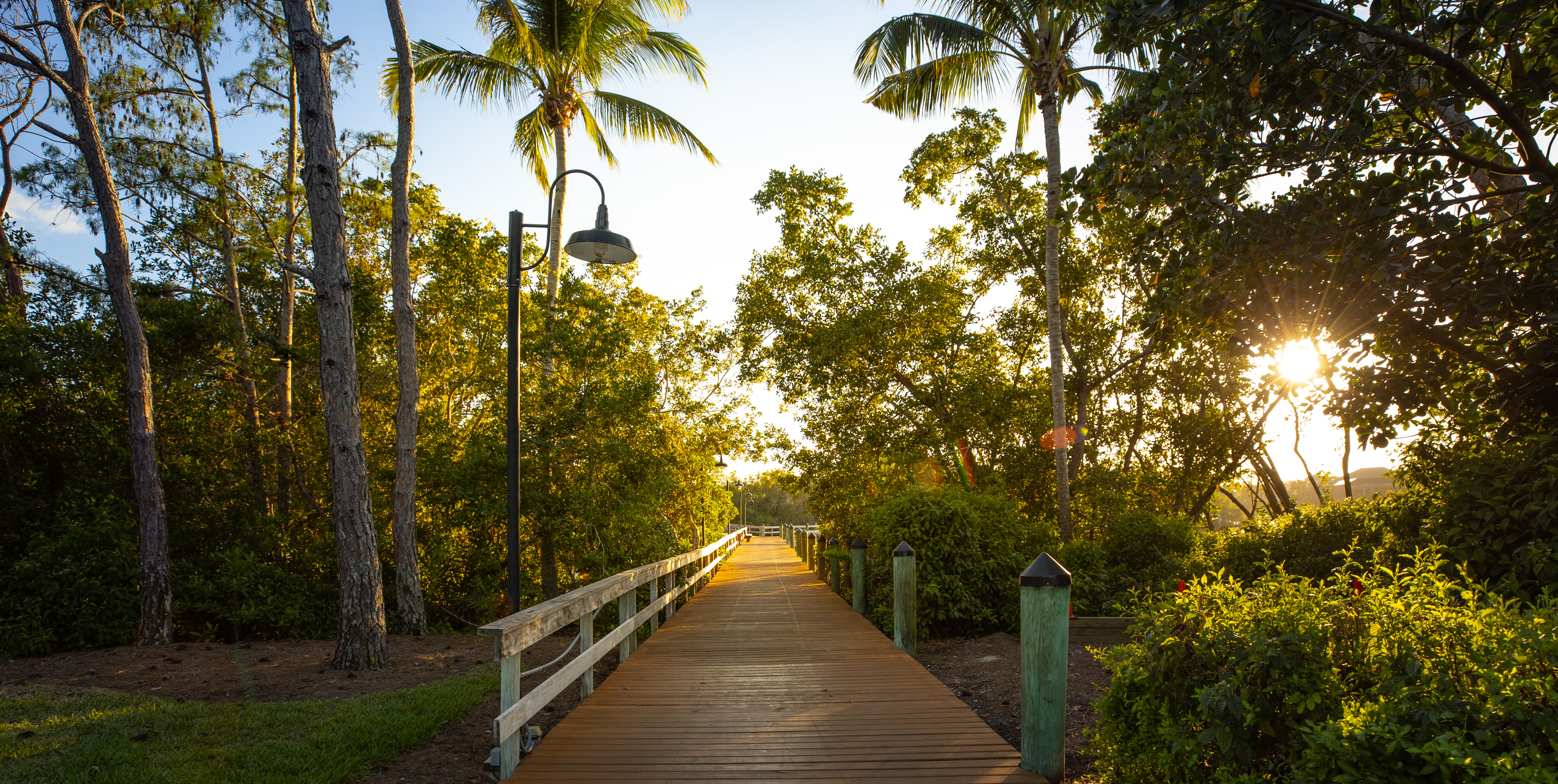 Riverwalk Park, one of the on-site parks within the Bonita Bay community in Bonita Springs, Florida