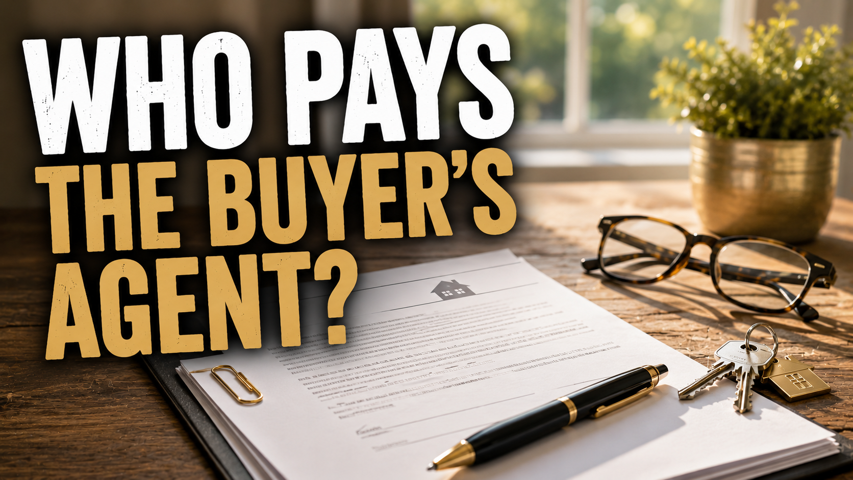 A listing agreement, pen, and house keys on a table as a Jonesboro homeowner prepares to review the terms before signing.