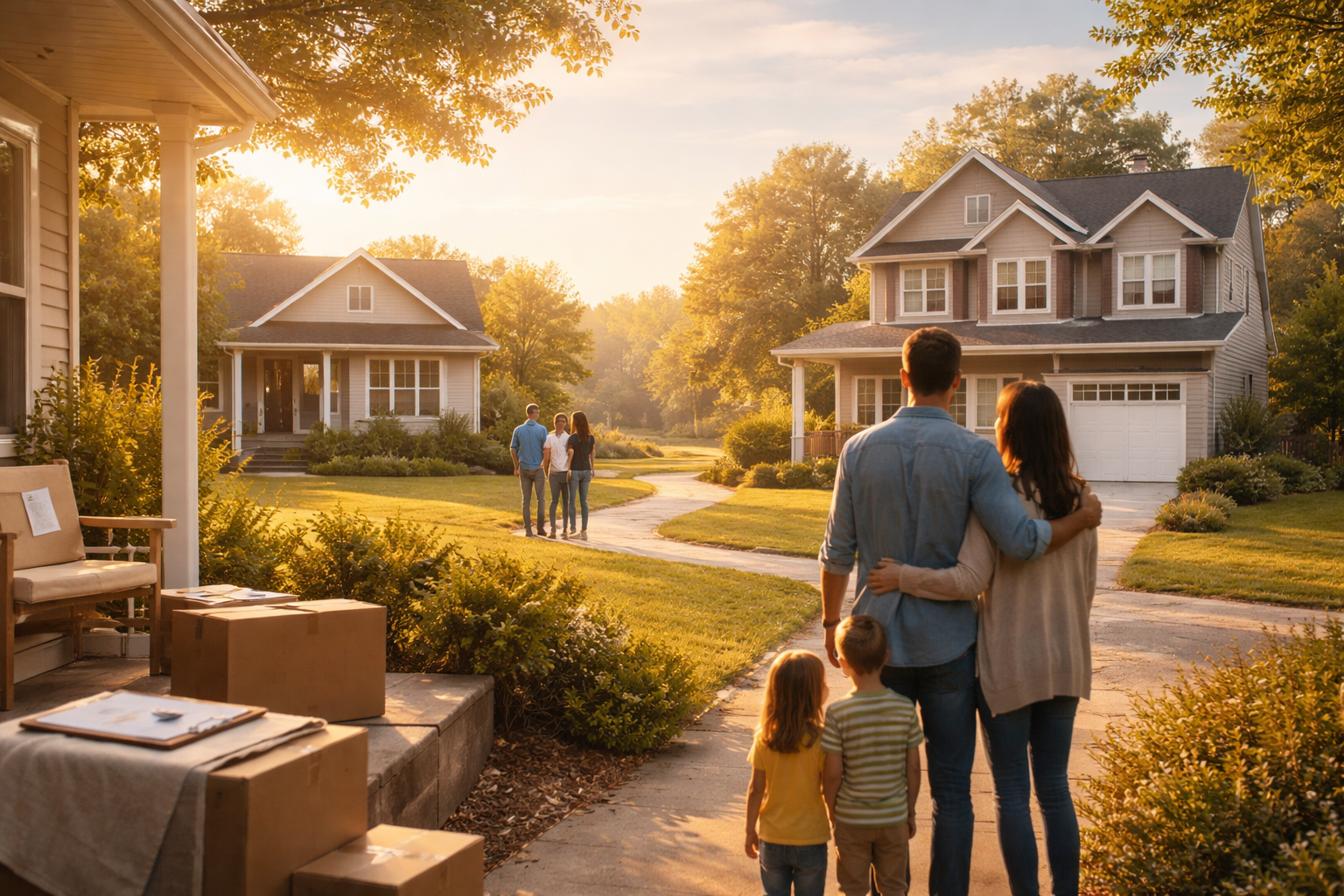 Family planning a move-up home purchase and sale in Jonesboro, Arkansas during early 2026 market conditions