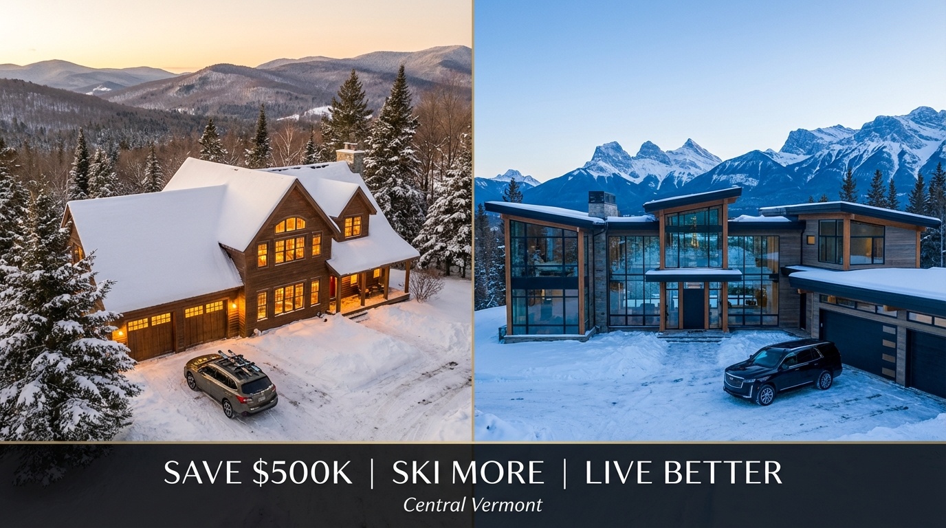 Vermont vs Aspen ski home comparison