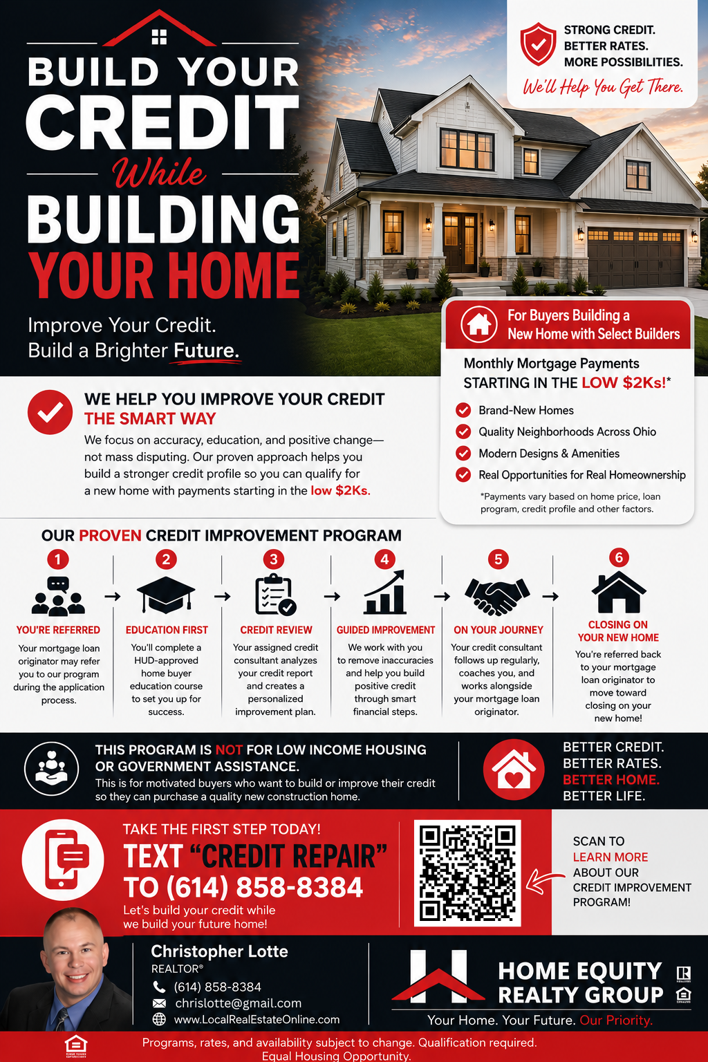 Build Your Credit While Building Your Home