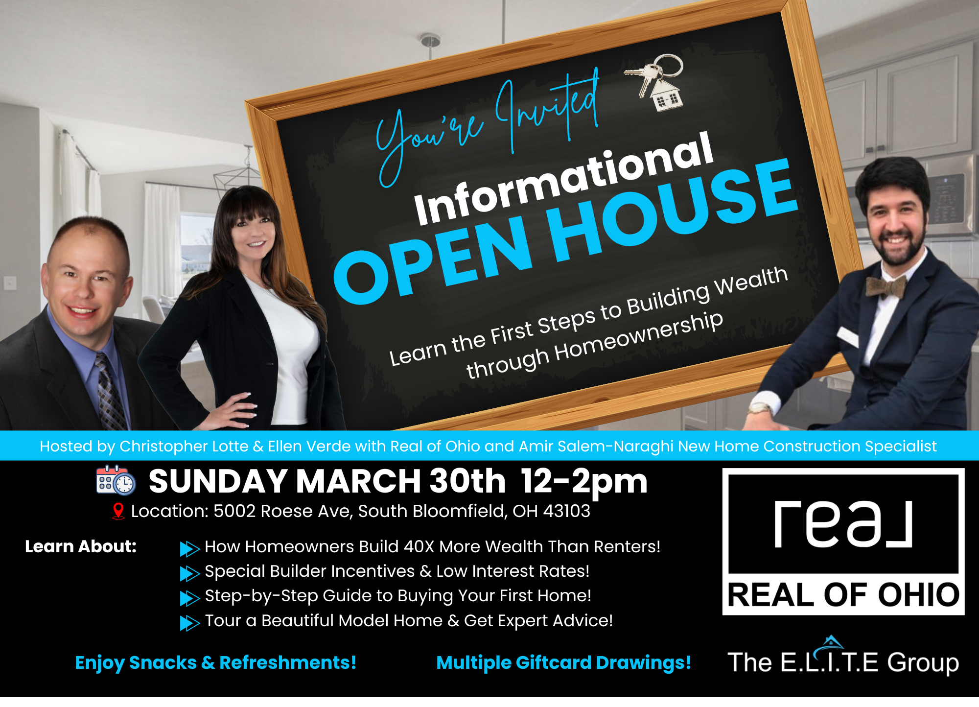 Informational Open House in Central Ohio