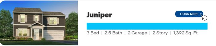 Juniper Floorplan - New Home Construction Near Anduril Facility in Ohio - Ashville, OH