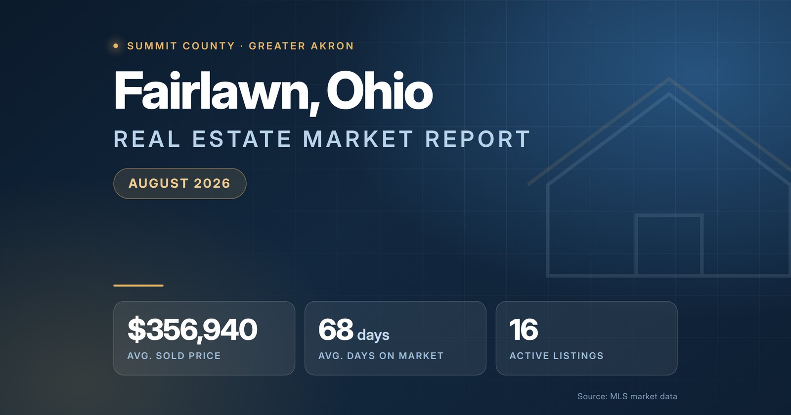 Fairlawn Ohio real estate market report