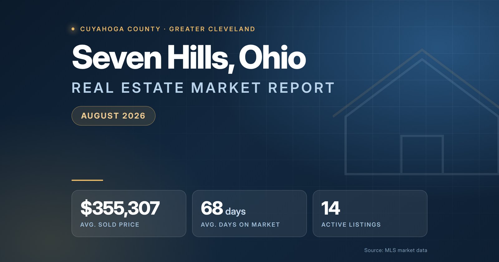 Seven Hills Ohio Real Estate Market Report August 2026