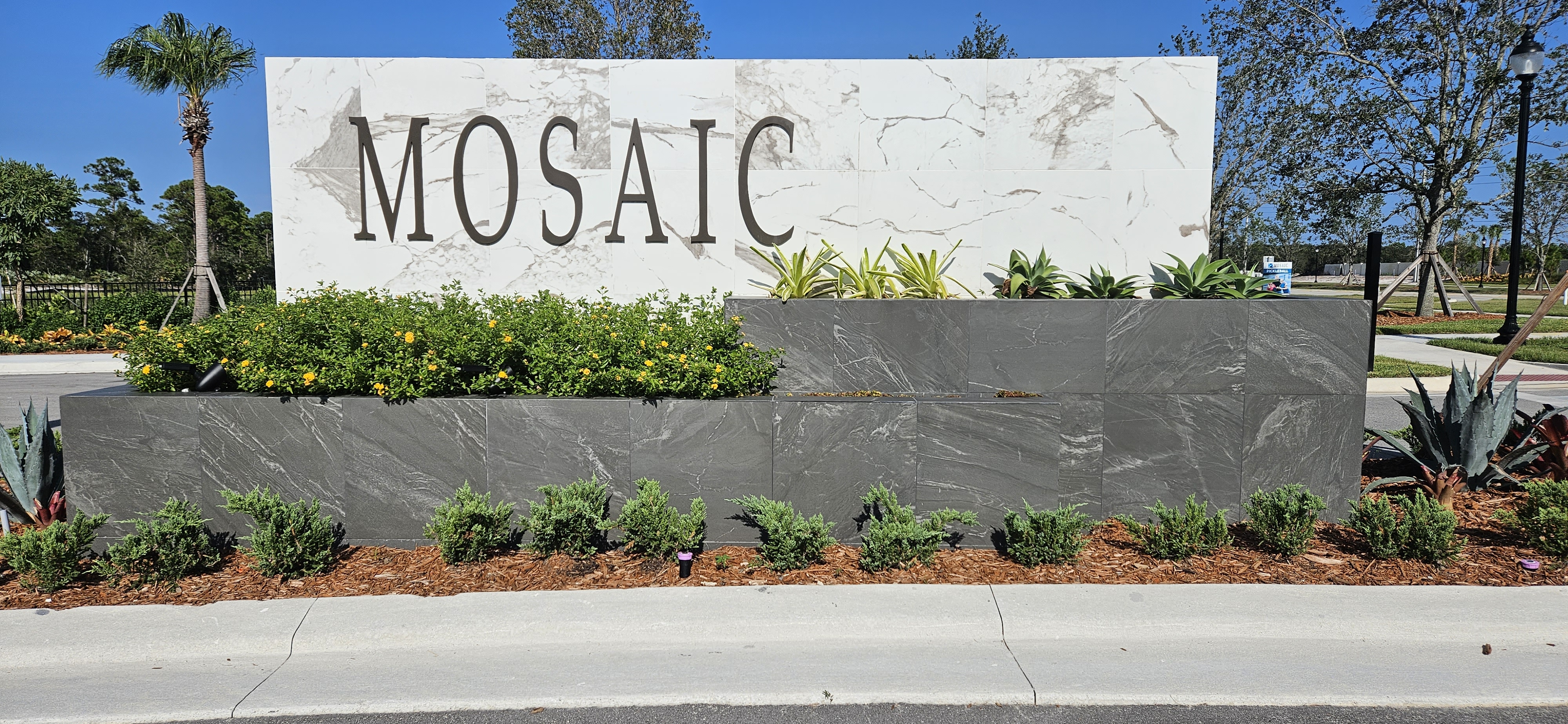 Mosaic New Homes Port St Lucie Entry