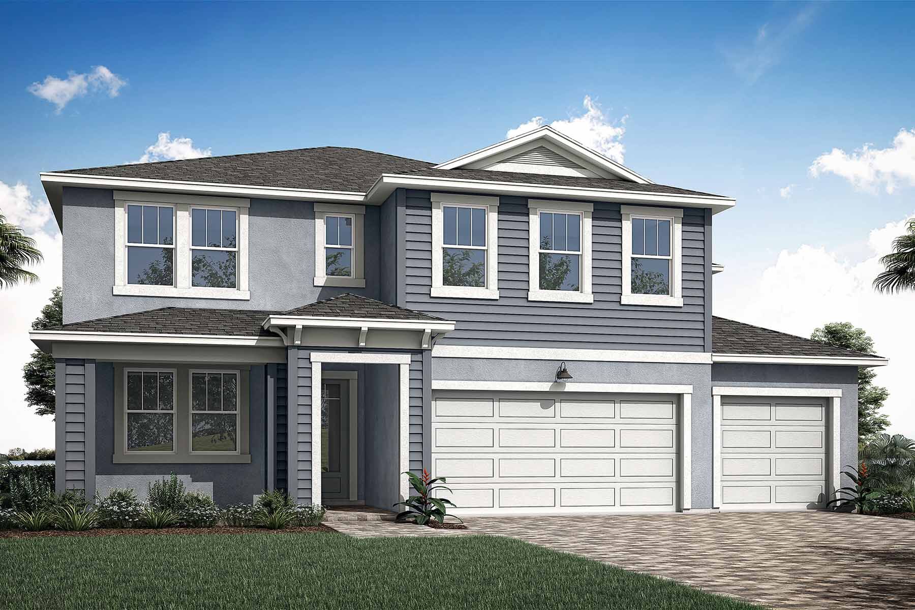 Cadence New Homes At Tradition PSL Mount Rainier Model