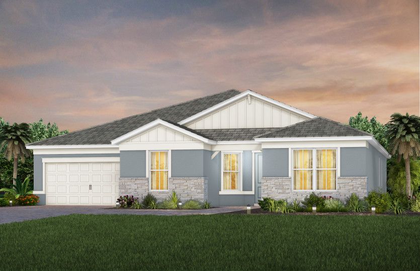 Del Webb New Homes At Tradition PSL Reverence Model