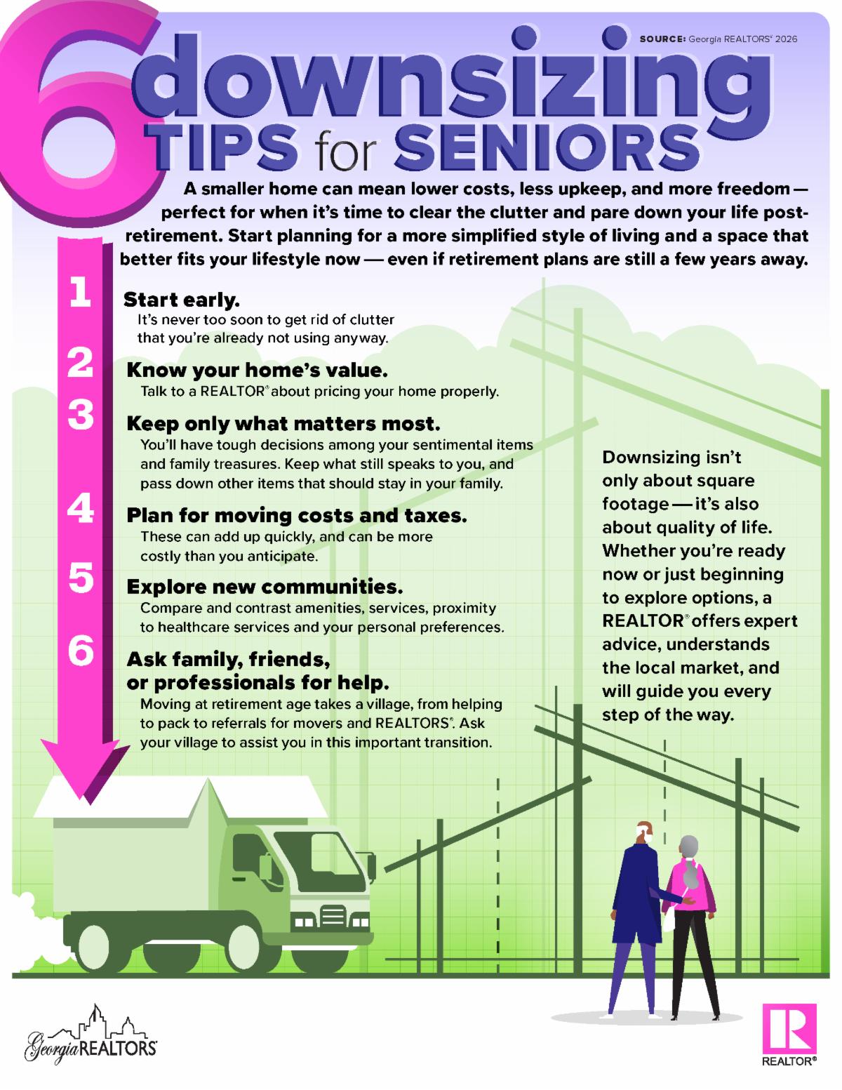 tips for downsizing
