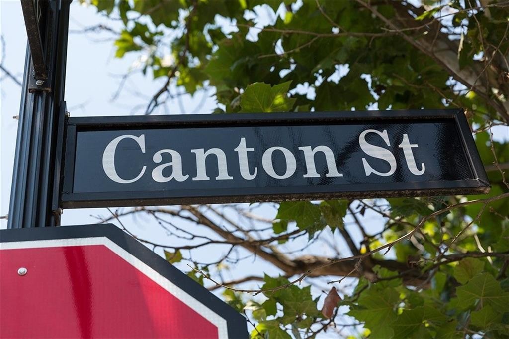 Canton street in Roswell