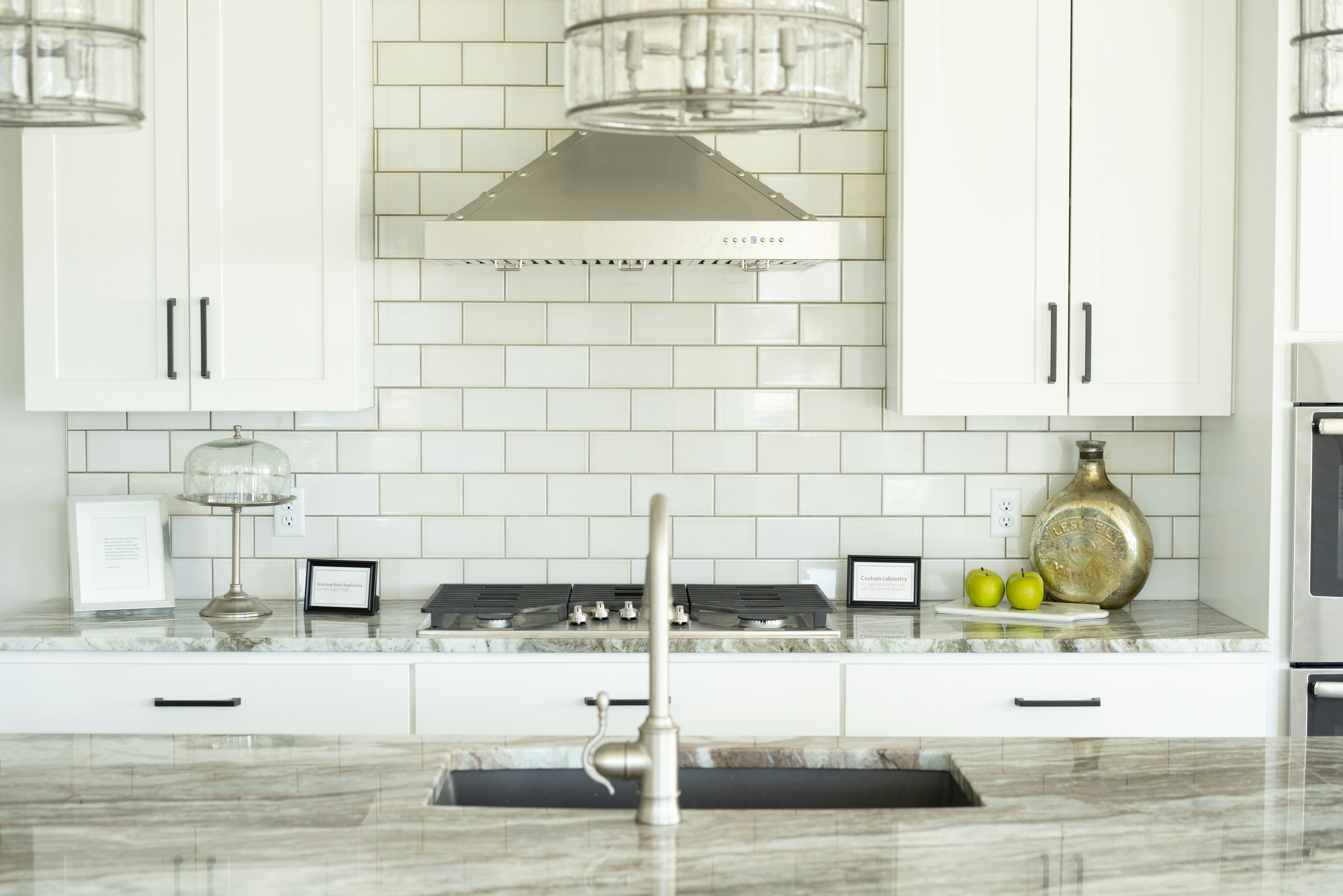 Tile used in a kitchen