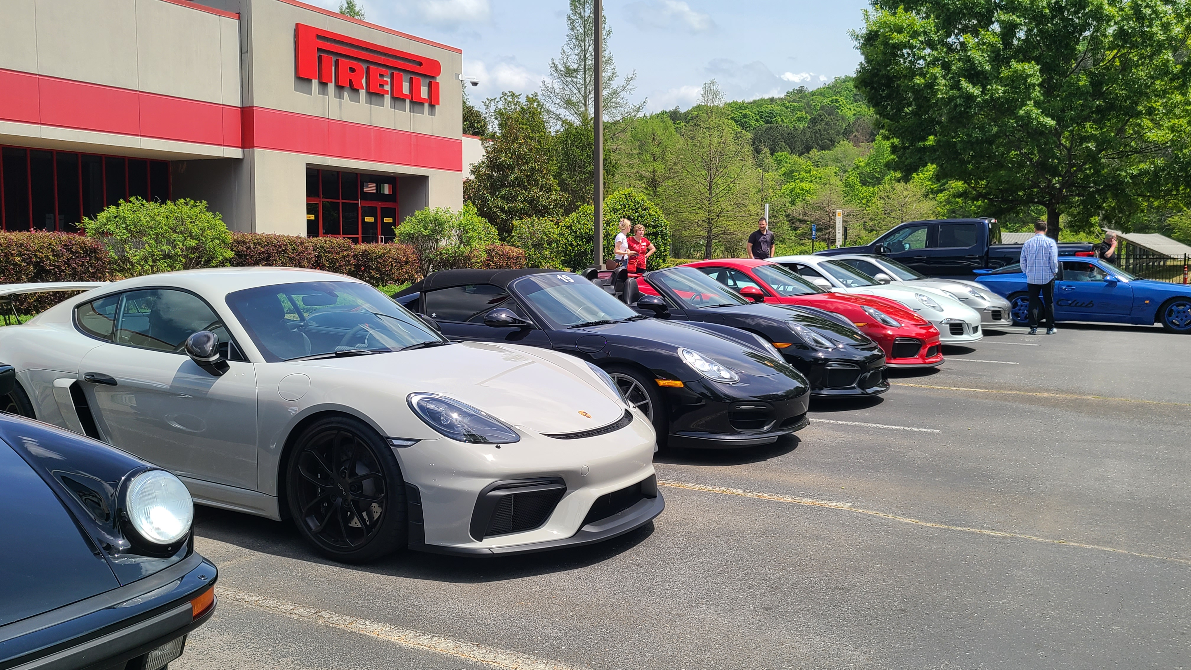 Porsche club of Atlanta Pirelli plant in Rome GA