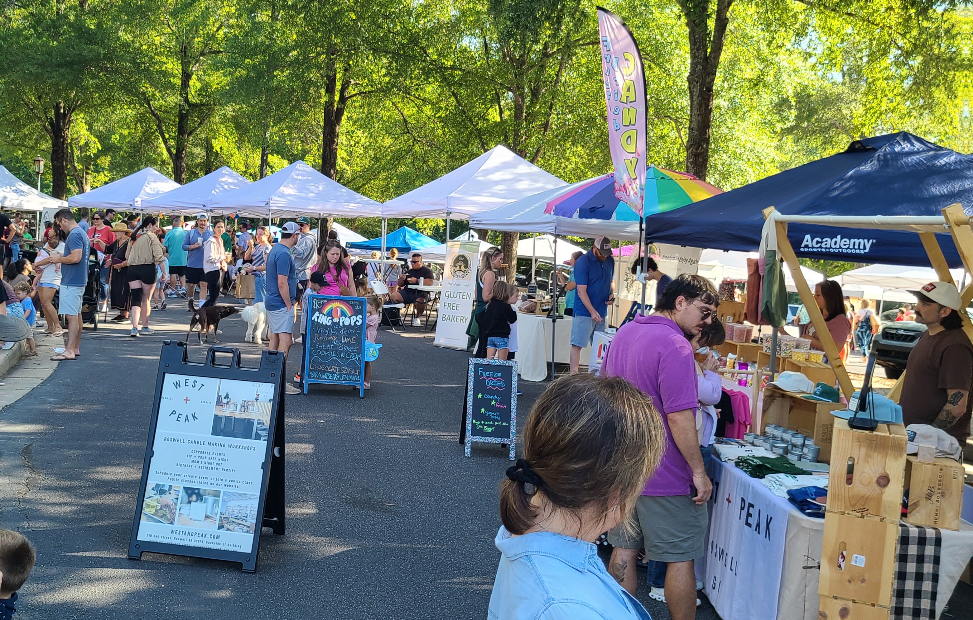 Roswell farmers market