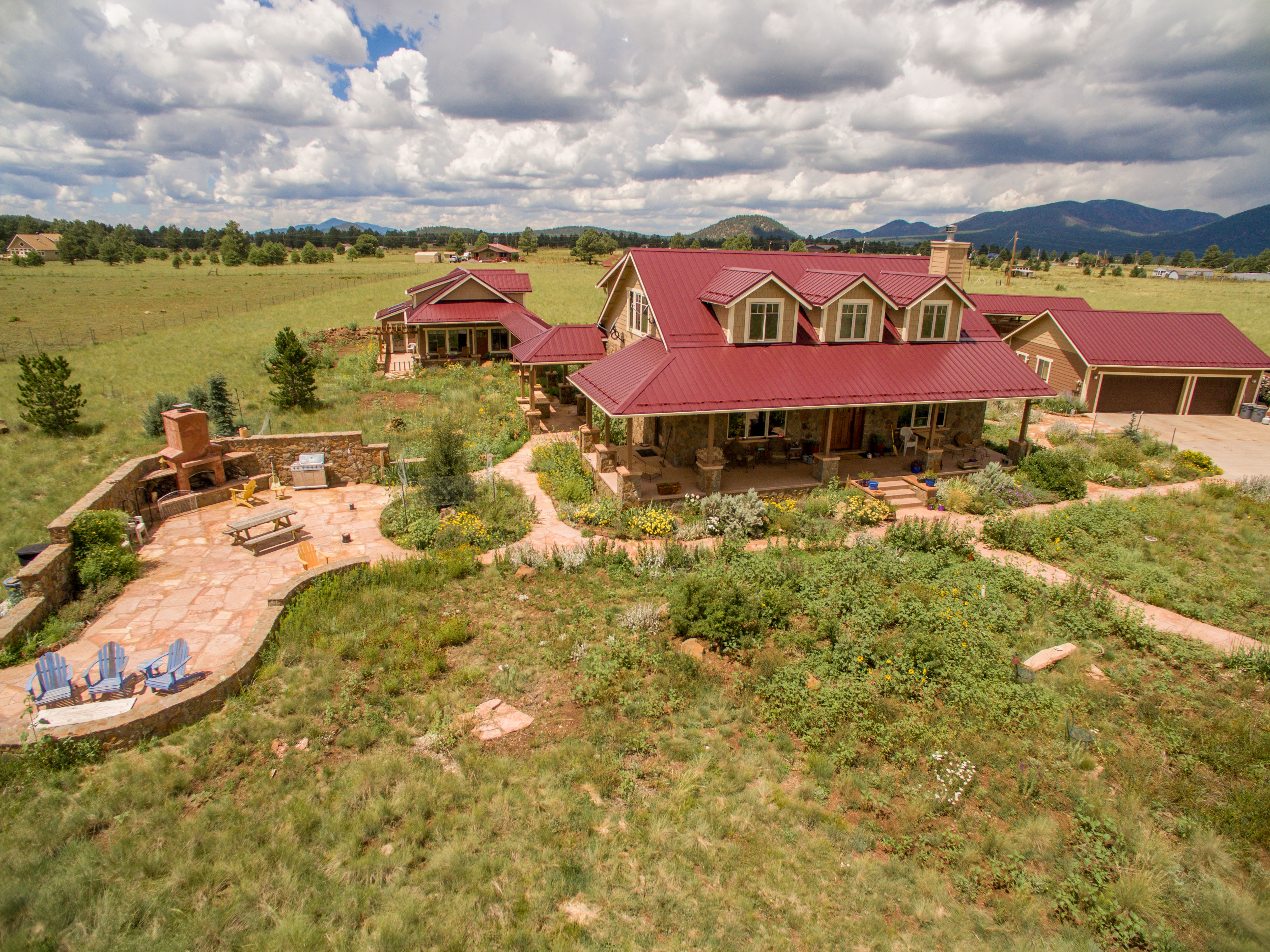 15739 Rabbitbrush Road Parks, AZ 86018 aerial 2