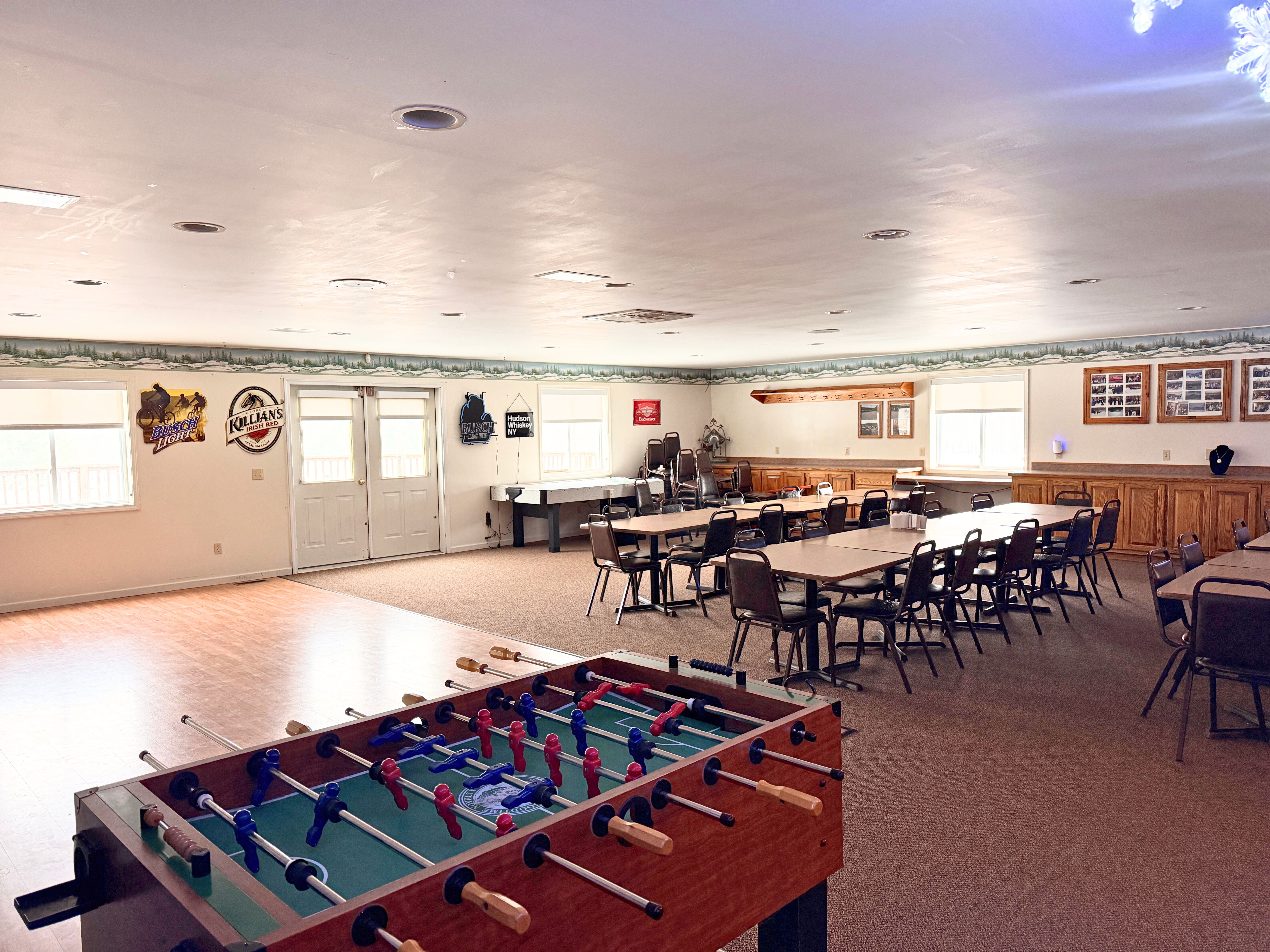 Dance floor at Lewiston Fun Ones - Huston Real Estate