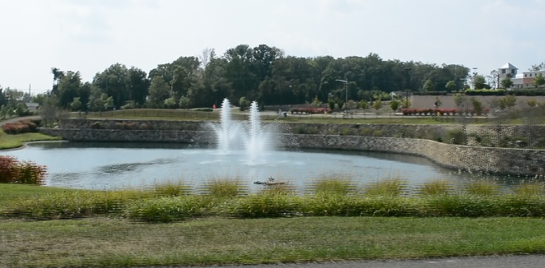 Bristow Center Fountains