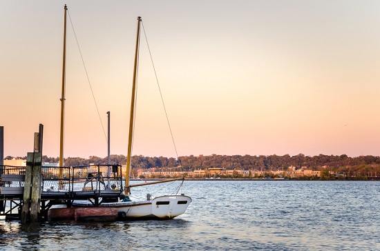 Potomac River at Sunset