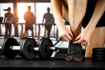 fitness room