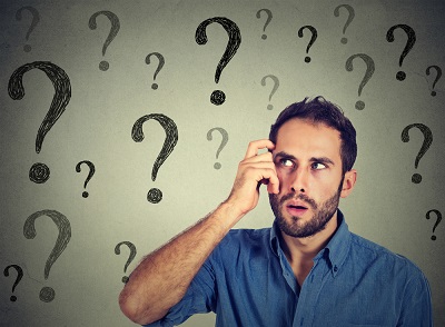 man has too many questions but no answer