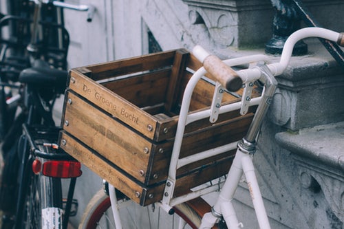 rustic bike