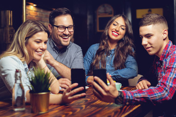 people sitting in restaurant