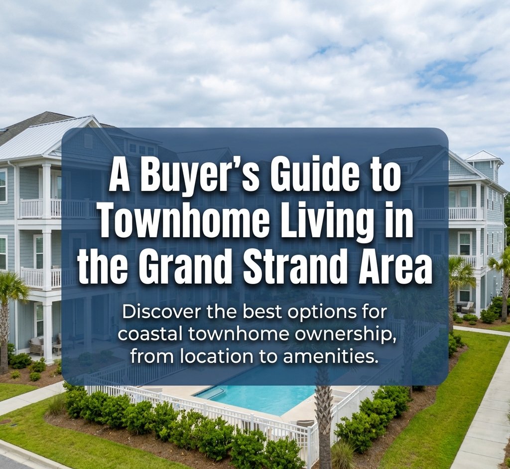 A Buyer's Guide to Townhome Living in the Grand Strand Area
