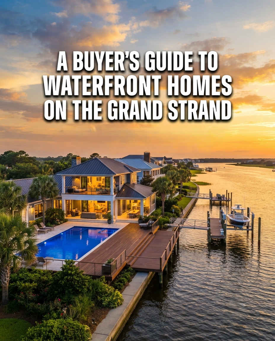 A Buyer's Guide to Waterfront Homes on the Grand Strand