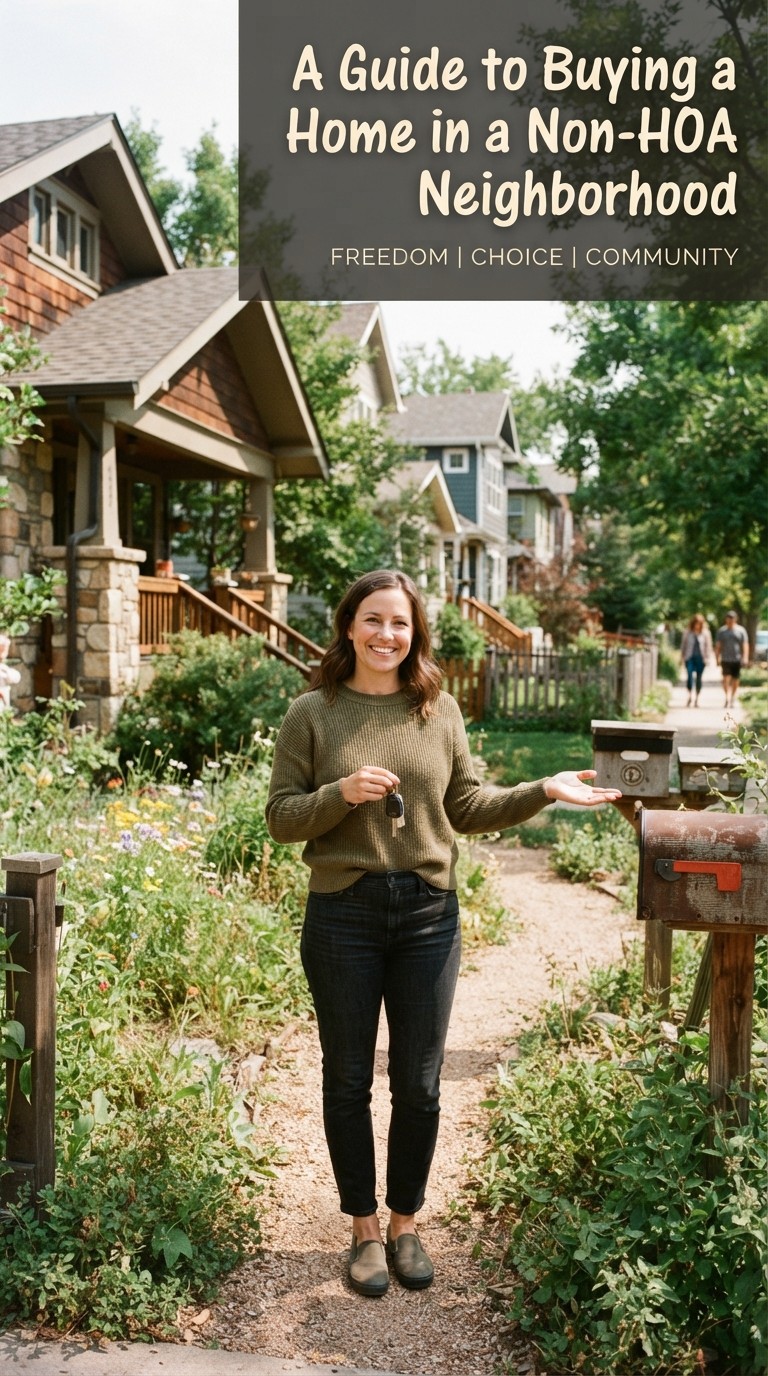 A Guide to Buying a Home in a Non-HOA Neighborhood