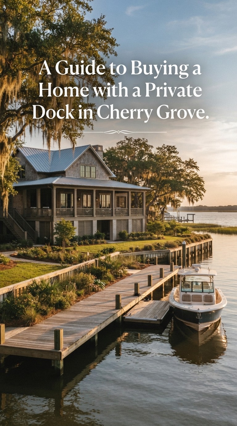 A Guide to Buying a Home with a Private Dock in Cherry Grove  