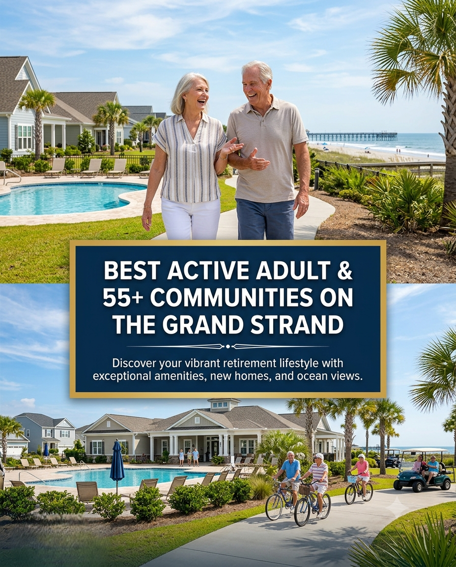 Best Active Adult and 55+ Communities on the Grand Strand