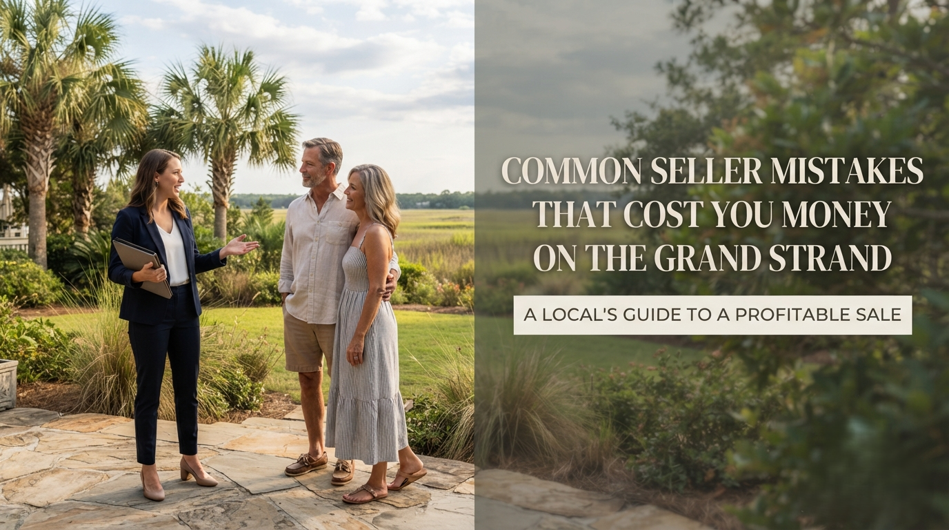 Common Seller Mistakes That Cost You Money on the Grand Strand 
