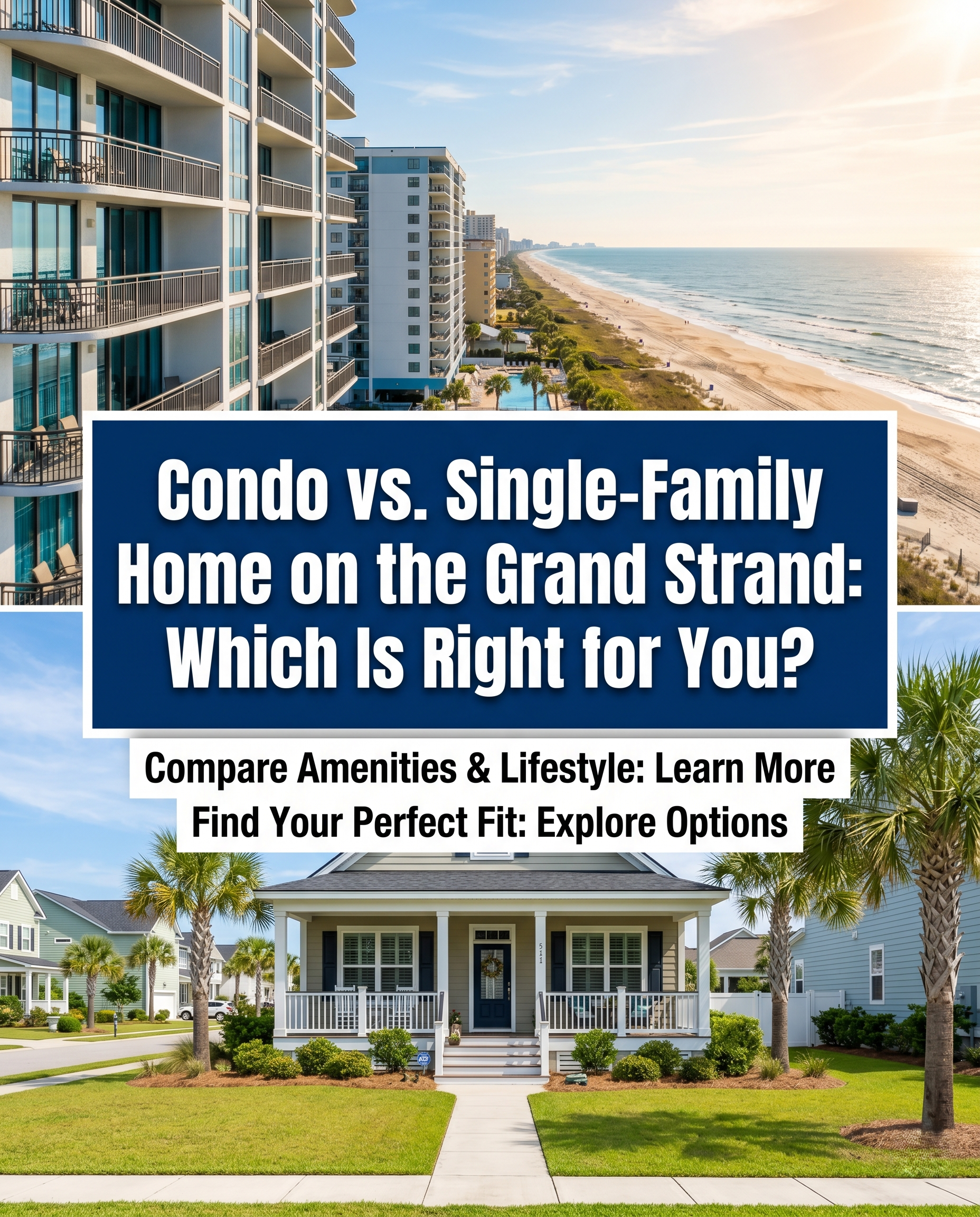 Condo vs. Single-Family Home on the Grand Strand: Which Is Right for You?