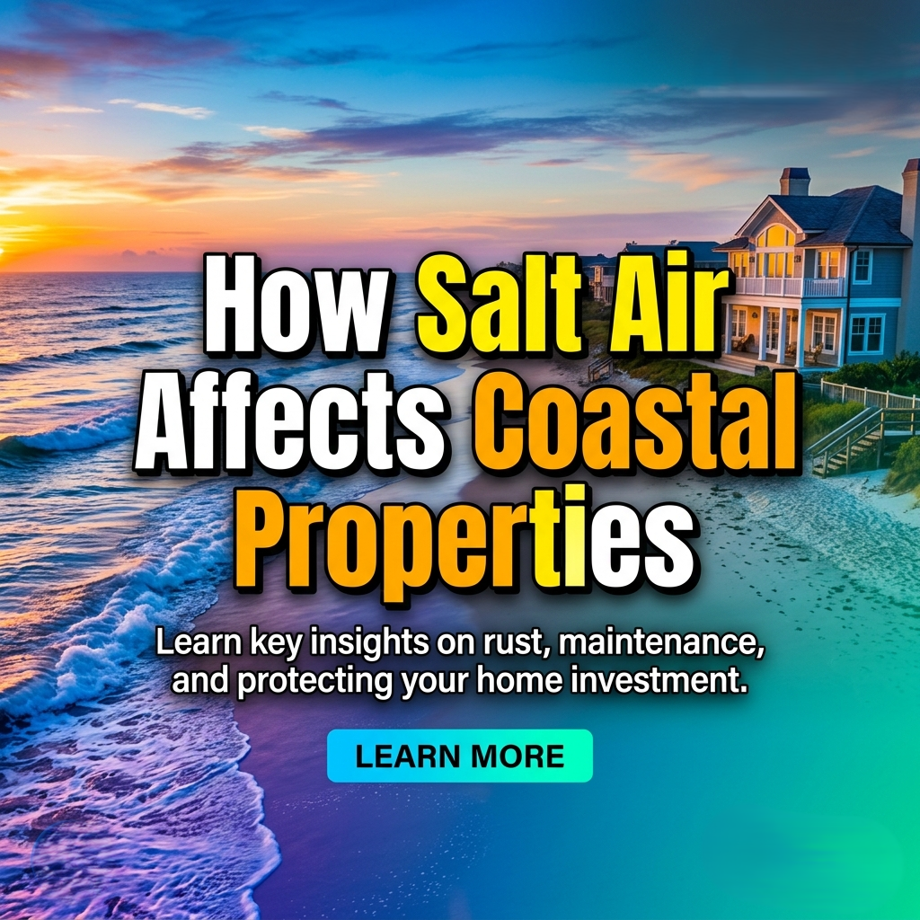 How Salt Air Affects Coastal Properties
