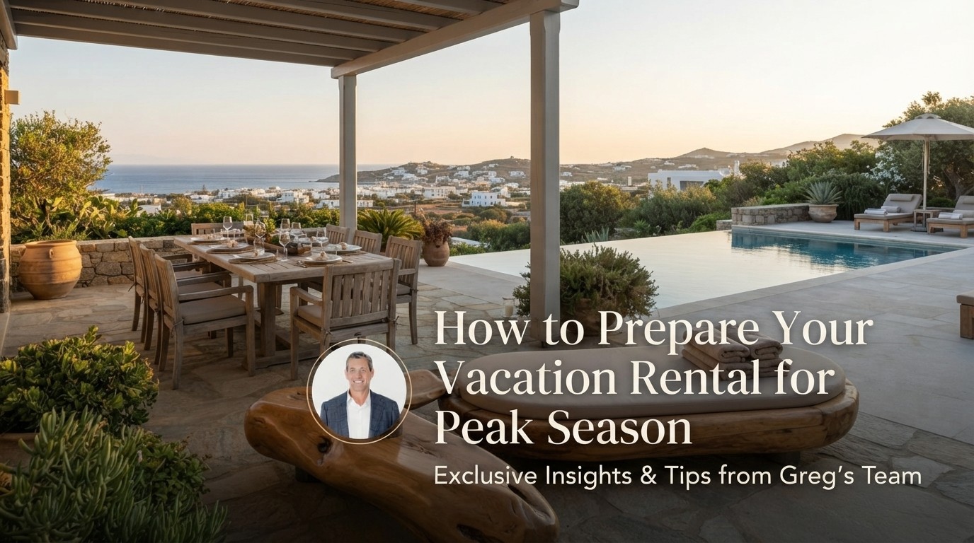 How to Prepare Your Vacation Rental for Peak Season    