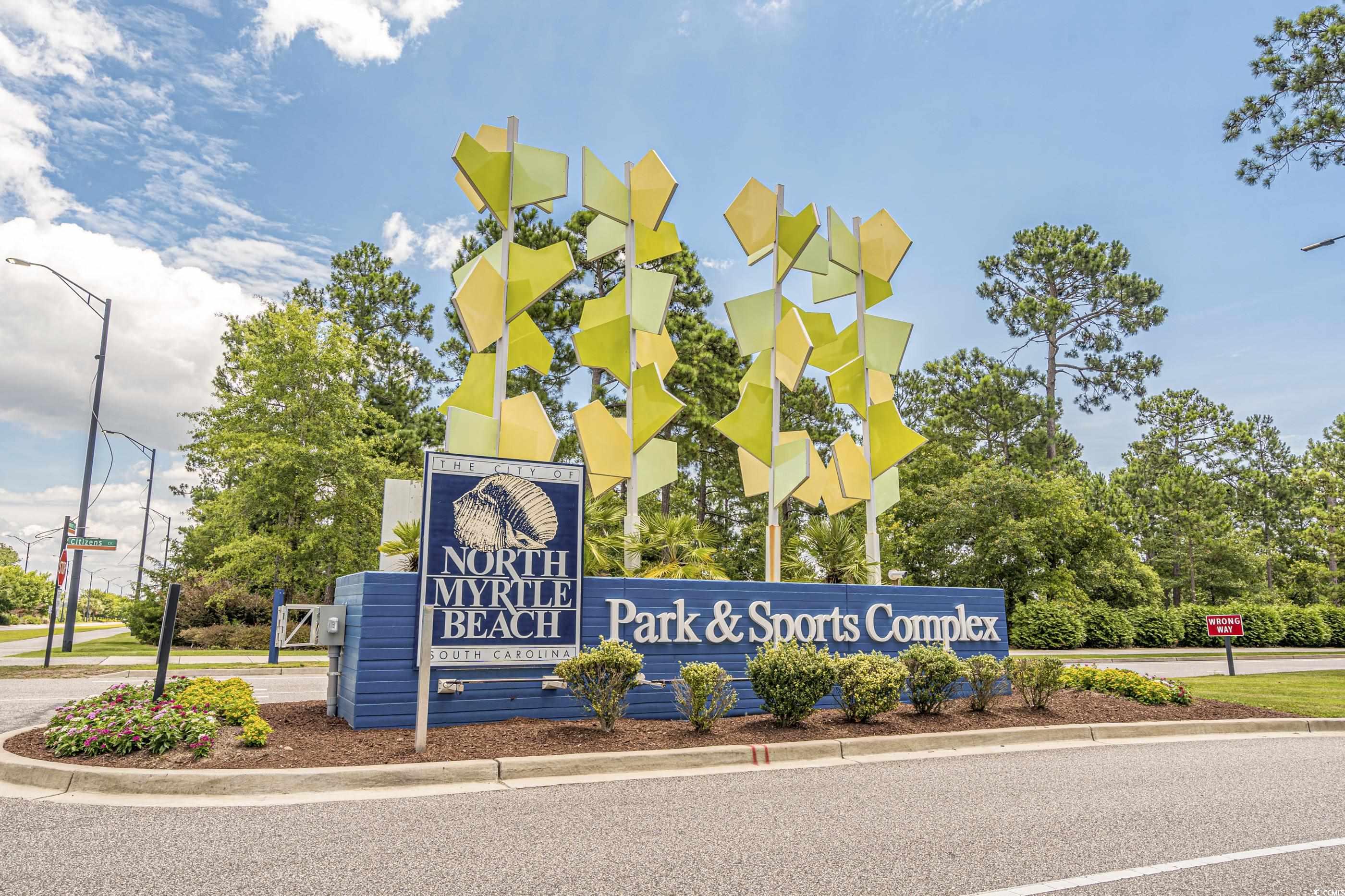 North Myrtle Beach Park and Sports Complex Entrance