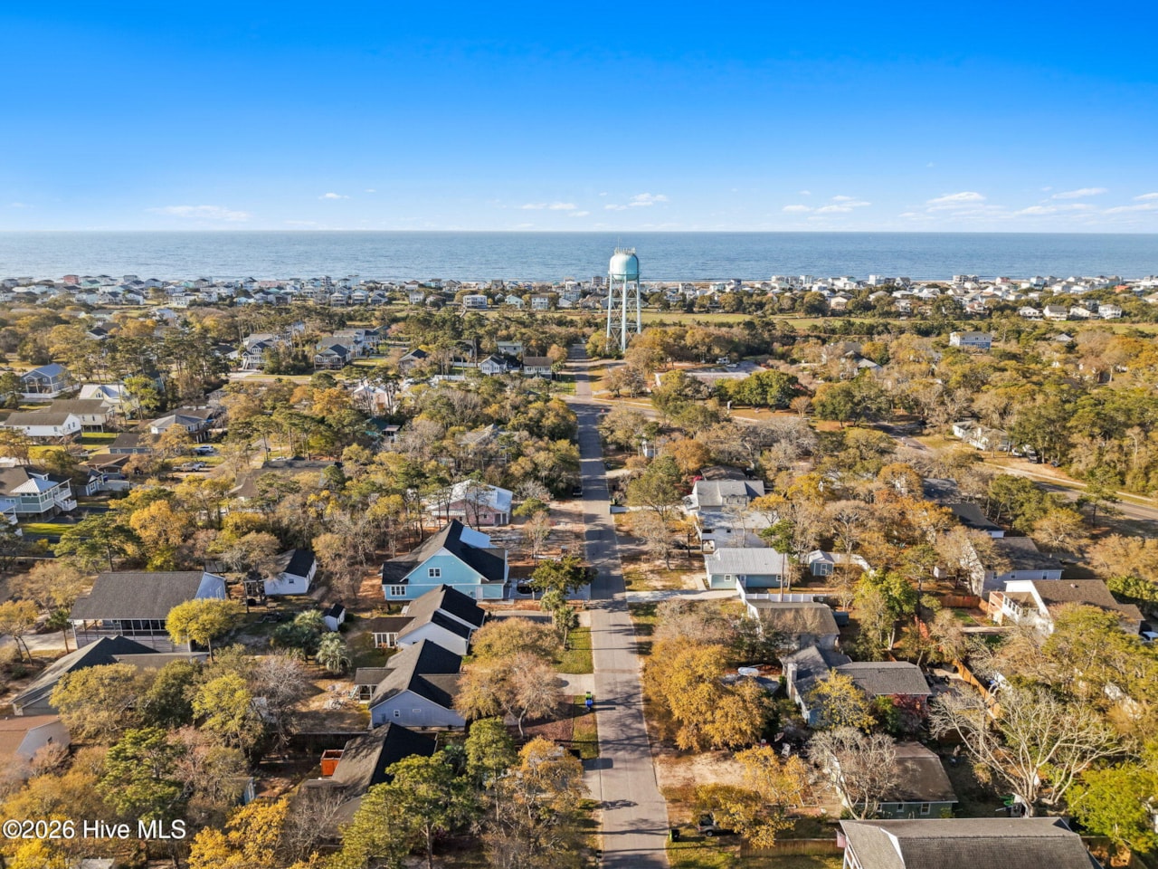 Oak Island NC and Watertower Image 