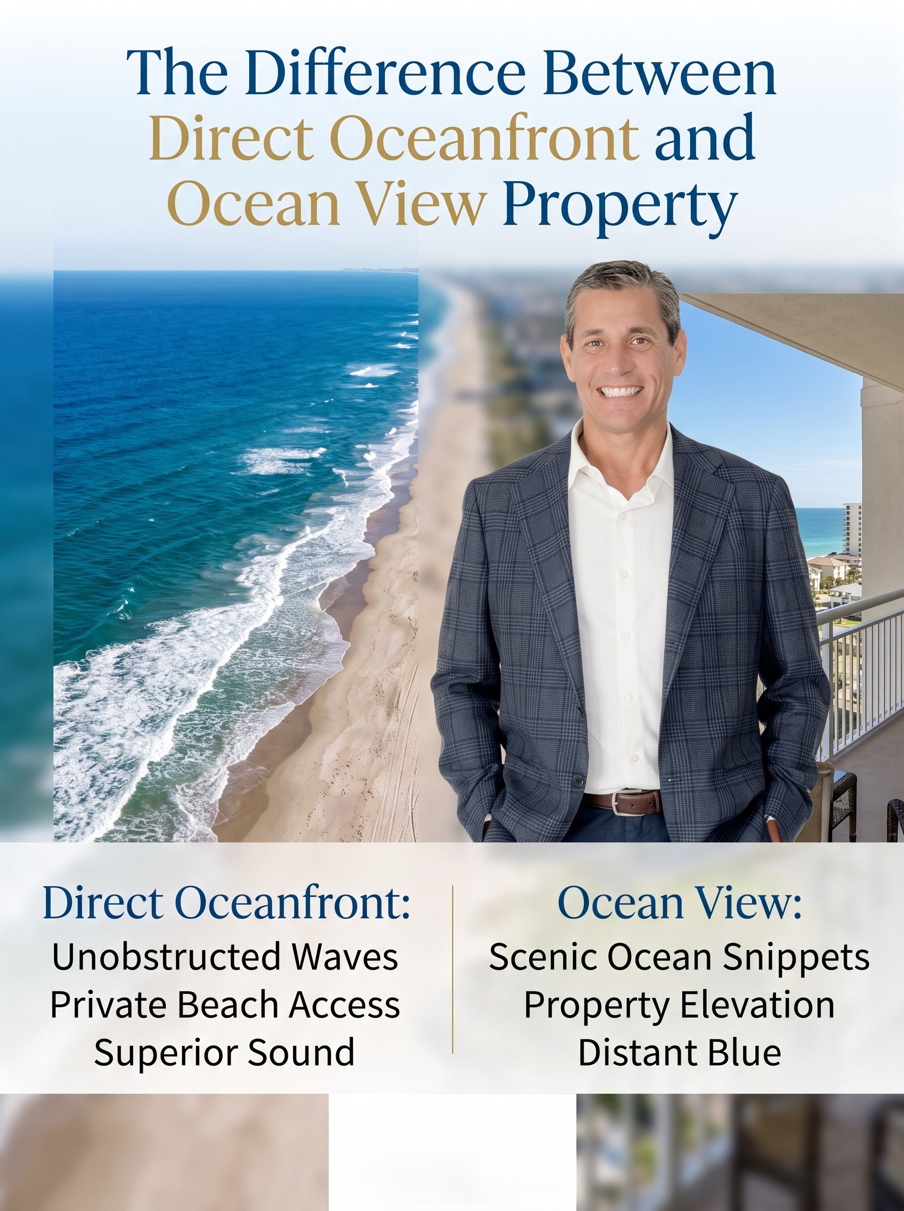 The Difference Between Direct Oceanfront and Ocean View Property    