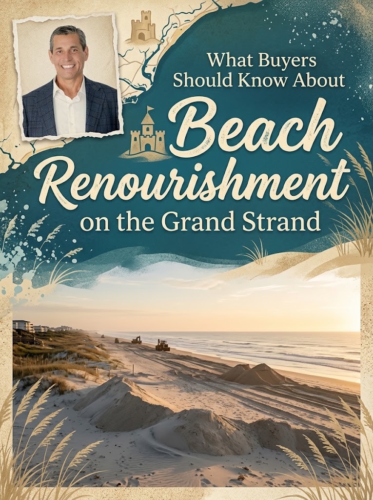 What Buyers Should Know About Beach Renourishment on the Grand Strand