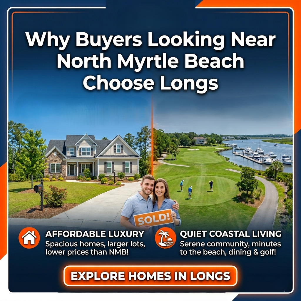 Why Buyers Looking Near North Myrtle Beach Choose Longs