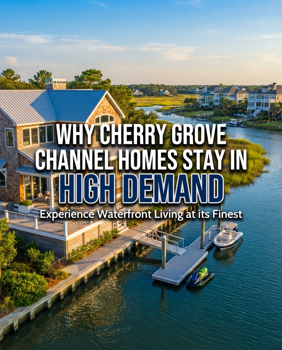 Why Cherry Grove Channel Homes Stay in High Demand