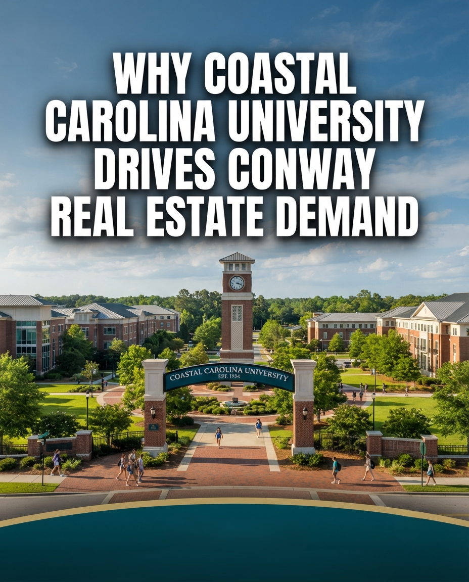Why Coastal Carolina University Drives Conway Real Estate Demand